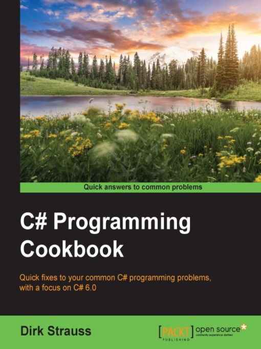 Title details for C# Programming Cookbook by Dirk Strauss - Wait list